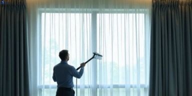 Commercial curtain stain removal service corio-vic hotels offices restaurants